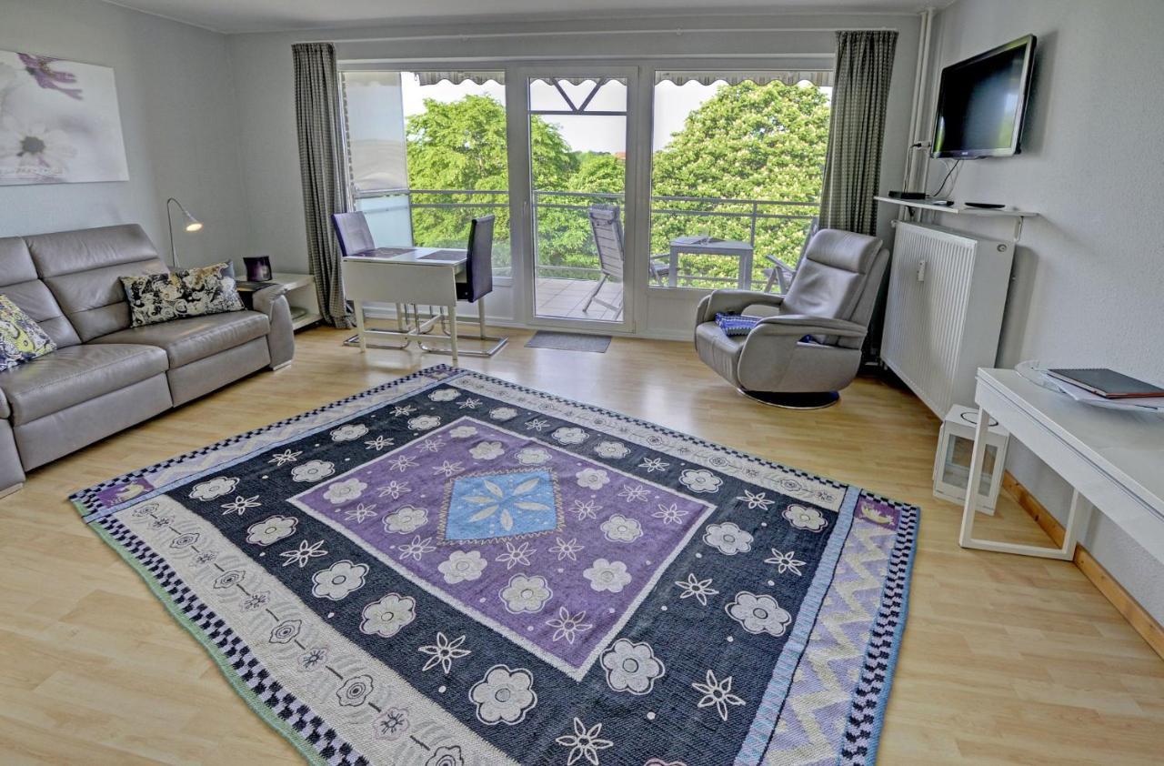 Fewo1846 - Bellevue - Sonnige 2-Zimmer-Wohnung Mit Balkon Und Hafenblick Flensburg Exteriör bild