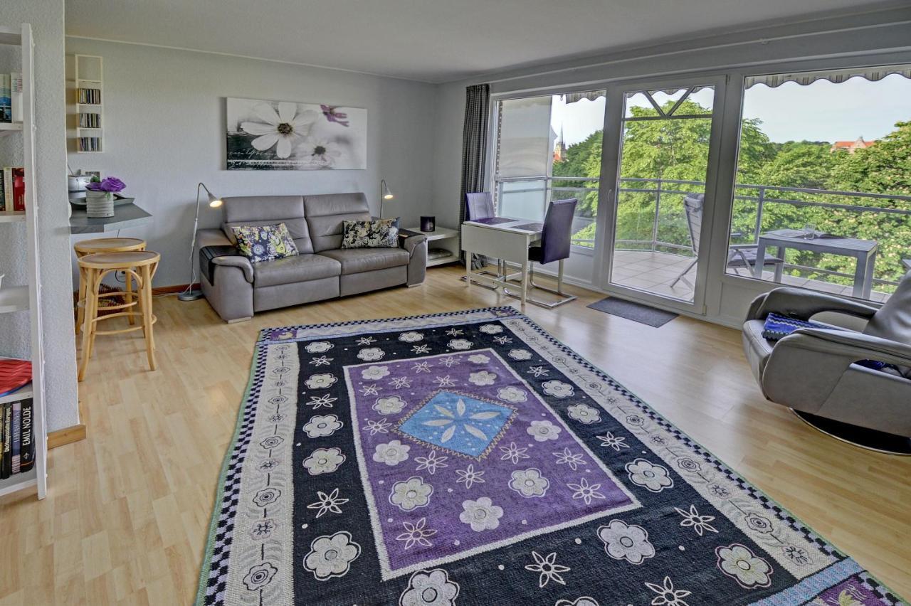 Fewo1846 - Bellevue - Sonnige 2-Zimmer-Wohnung Mit Balkon Und Hafenblick Flensburg Exteriör bild